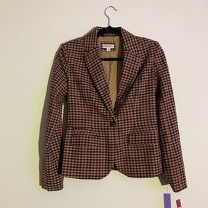Plaid blazer